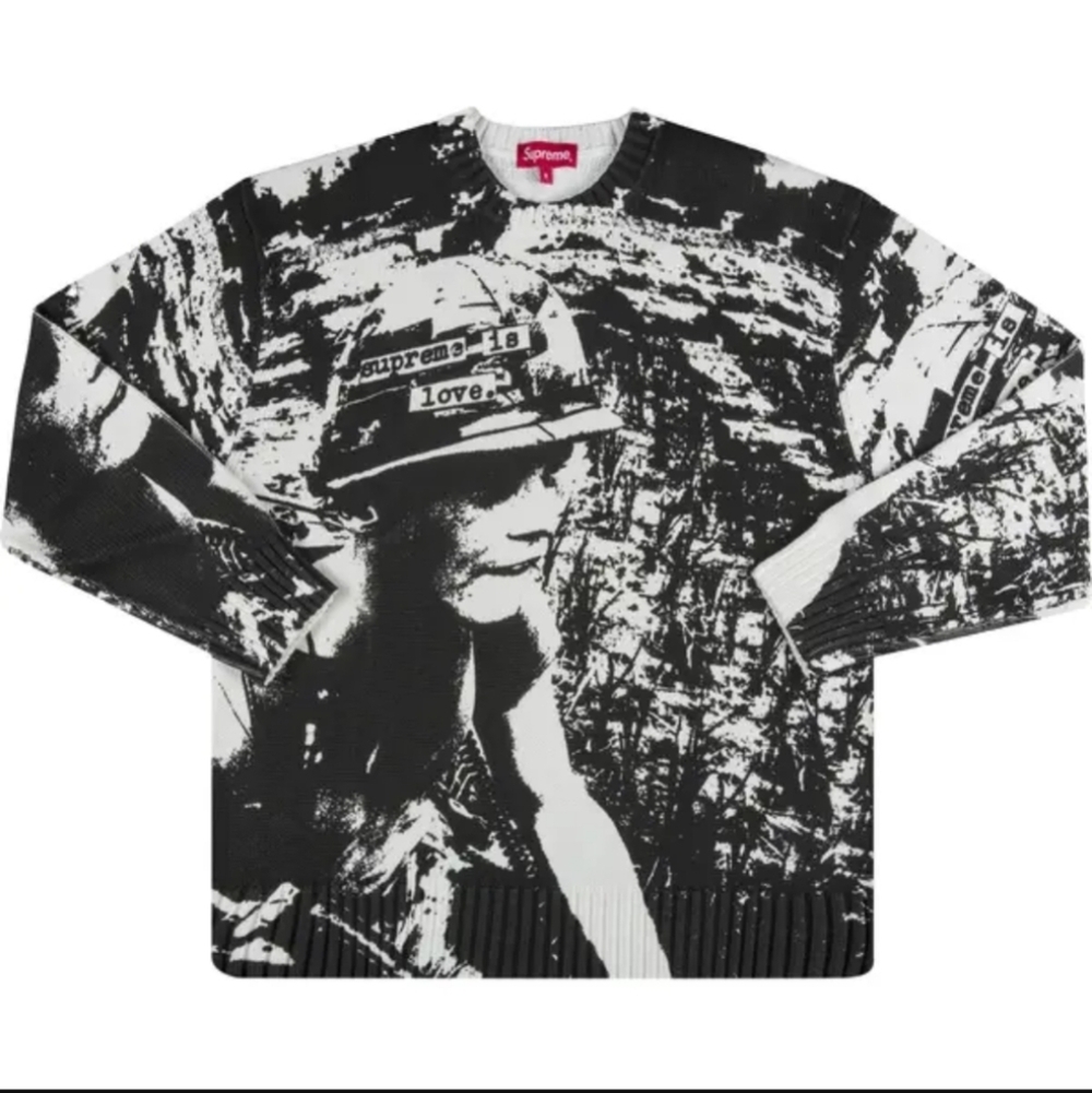 Supreme Is Love Sweater 'White'